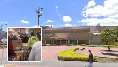 Video: momento en el que presunto asesino fue capturado en el Centro Comercial Santafé