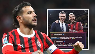 MN: Theo matches his idol Maldini with more evidence of strong bond in display