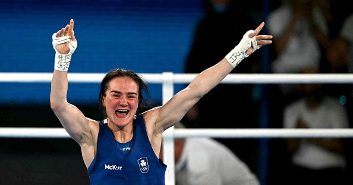 Irish boxer Kellie Harrington dances into the night as she defends her Olympic gold medal title at Paris 2024