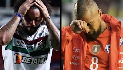 Confrontación en Copa Libertadores: el tenso encuentro entre Arturo Vidal y Marcelo