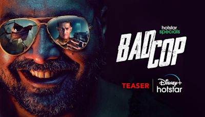 Gulshan Devaiah and Anurag Kashyap take the cop-villain chase a notch higher with Disney+ Hotstar’s ’Bad Cop’