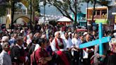 Indígenas mayas celebran víacrucis para pedir el fin de la violencia en sureste de México