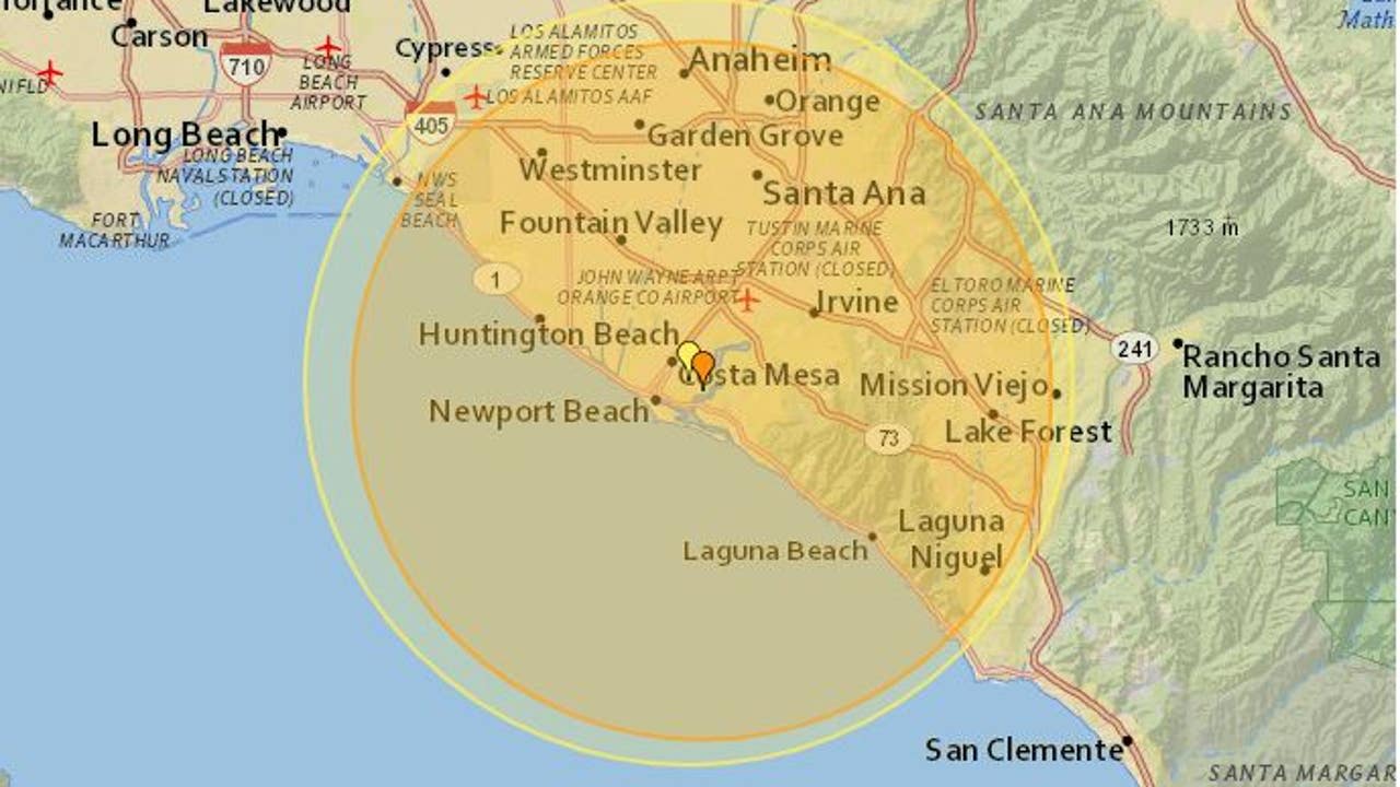 Newport Beach hit by back-to-back earthquakes