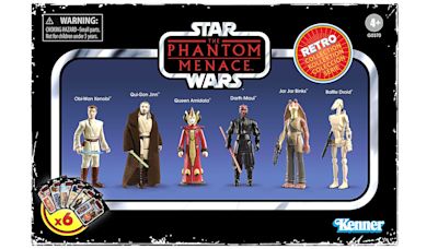 Hasbro’s THE PHANTOM MENACE Retro Action Figures Could Not Be More Perfect