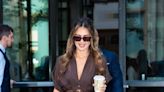 Jessica Alba Gets Dainty in Slingback Pumps in New York City