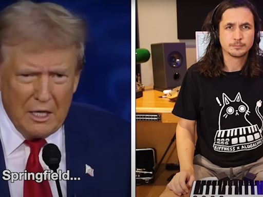 'Please don't eat my cat': Trump parody song goes viral