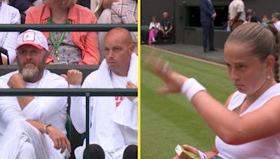 Tennis star makes bizarre request during Wimbledon match and immediately works
