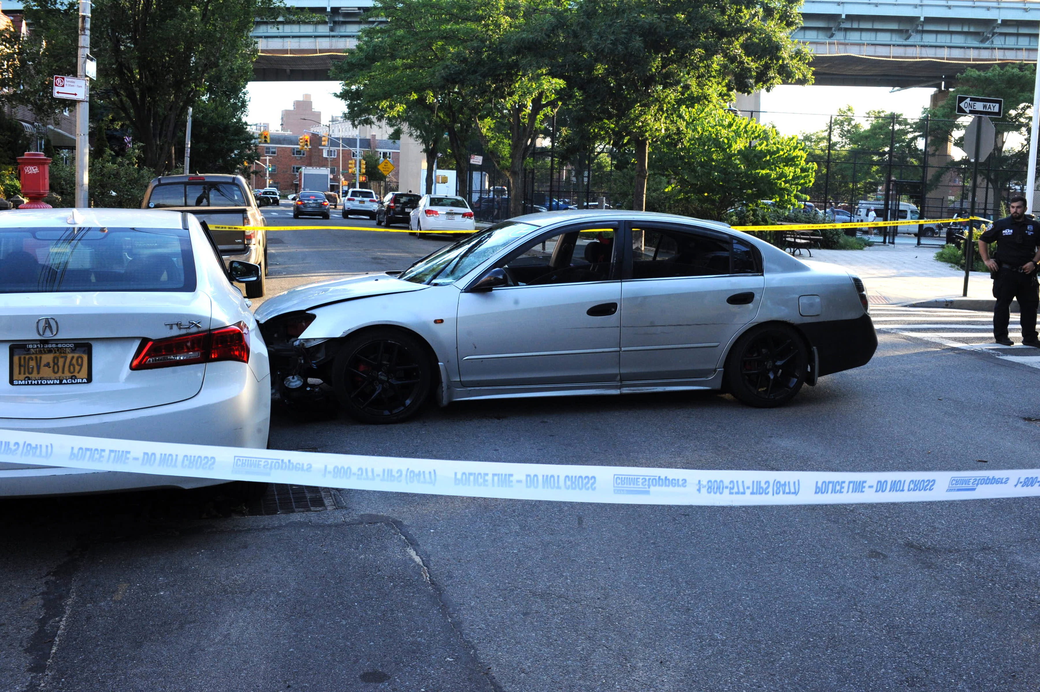 Queens hit-run driver charged for critically hurting bicyclist in crash fleeing NYPD