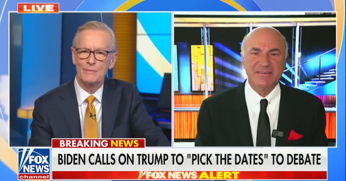 Shark Tank’s Kevin O’Leary ‘Loves’ Biden’s Debate Proposal to Trump: ‘Let’s Stop the Porn Star Wars!’