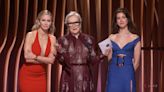 Anne Hathaway and Emily Blunt Grill Meryl Streep During ‘Devil Wears Prada’ Reunion at SAG Awards: ‘Meryl and Miranda Priestly Are...