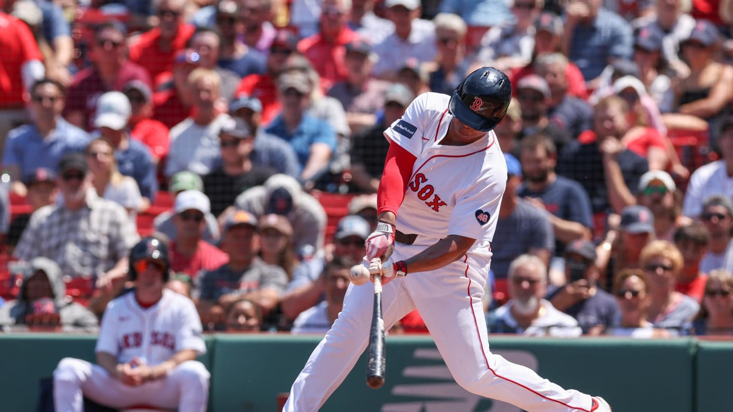 Rafael Devers Makes Red Sox History With 2 Home Runs vs. Atlanta Braves