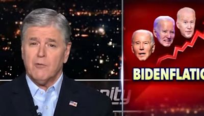 'You get paid to lie': Sean Hannity shredded for saying President Biden plans to 'besmirch his way into a second term'