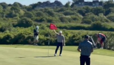 Watch incredible moment golfer achieves crazy 156MILLION-TO-ONE feat