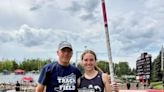 Gatto breaks own record in pole vault