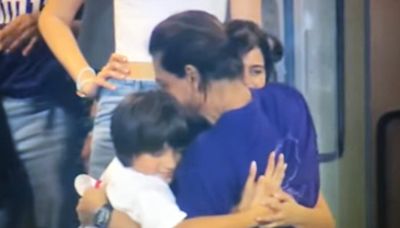 Watch: Teary-Eyed Suhana Hugs Shah Rukh Khan After KKR's IPL Win. Bonus - AbRam
