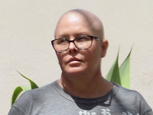 Baywatch star Nicole Eggert, 52, shows shaved head amid breast cancer battle