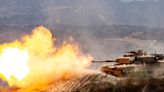 A US-made M1 Abrams can be seen opening fire on the Russians in Ukraine's first video of the tank in battle