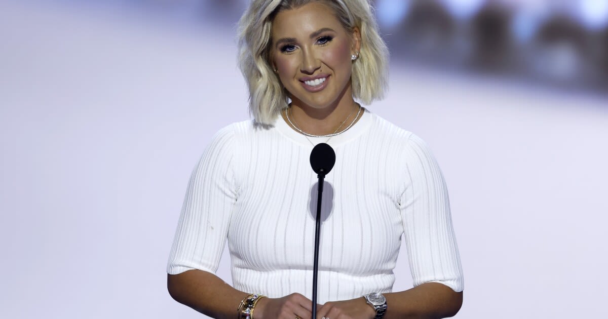 Reality star Savannah Chrisley says her parents were victims of political persecution