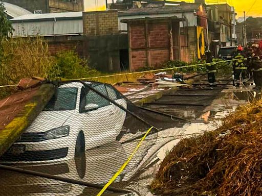 Tornado en Toluca deja 2 muertos
