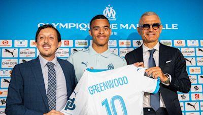 Marseille’s new striker Greenwood deflects questions about controversial past