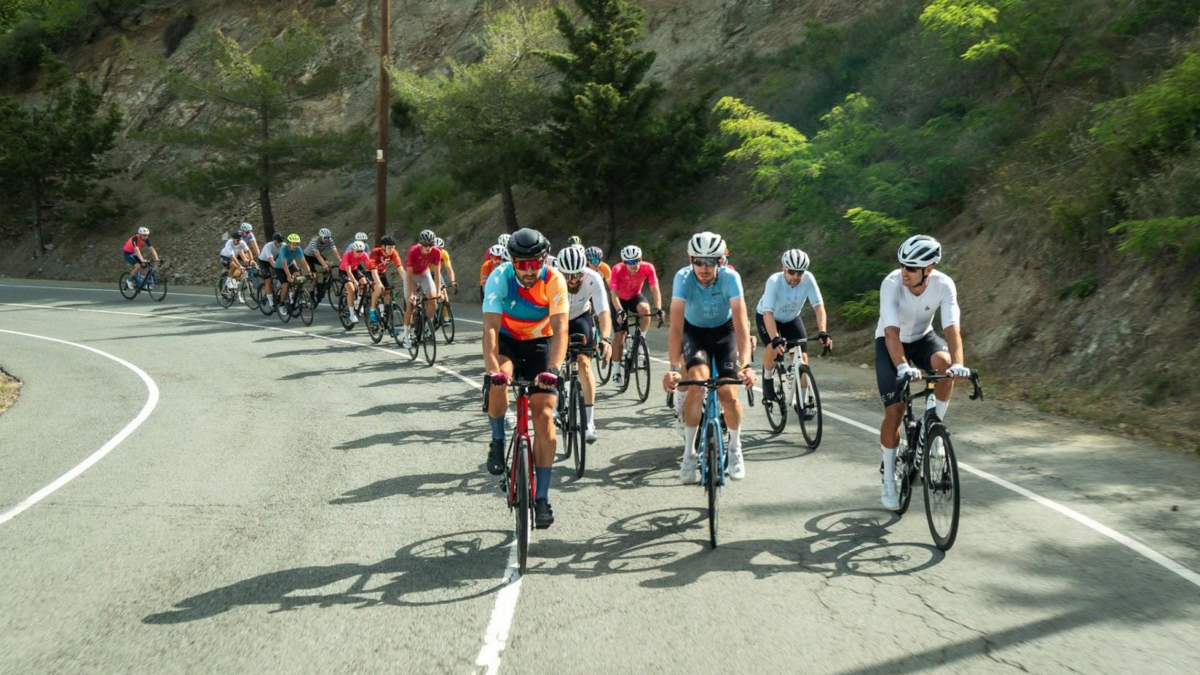 Former professional cyclist Igor Makarov helps raise new cyclists in Cyprus through his support at the 2024 INEX Club Charity Ride