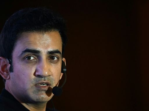 India's cricket board names Gautam Gambhir as head coach