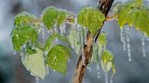 Maps turn orange as rare weather event hits during 400-mile ice and snow storm