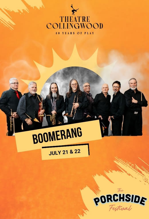 "Boomerang" at the Porchside Festival at Theatre Collingwood Toronto 2024