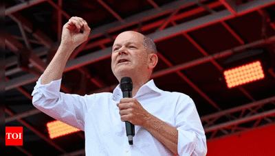 Germany's Scholz says 'competent' Harris could win US election - Times of India