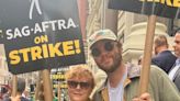 Susan Sarandon Pickets with Son Jack Henry Robbins: 'A Family That Strikes Together'