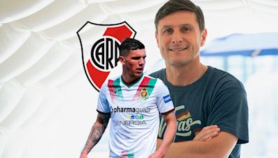 Zanetti le dio la bendición al nuevo refuerzo de River: "Es un gran marcador y puede hacer la banda"