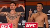 UFC Fight Night 225 weigh-in results: Smooth session in Singapore with all 26 fighters on point