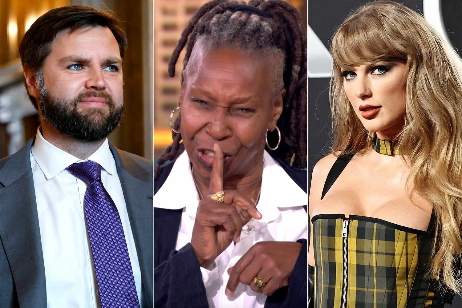 Whoopi Goldberg apologizes for telling J.D. Vance to 'shut up' about Taylor Swift