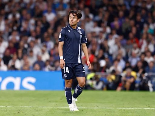 Real Sociedad chief pours cold water on Liverpool pursuit of Takefusa Kubo