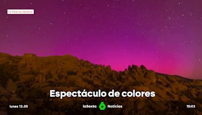Espectacular aurora boreal que se ha visto en España y otros países de Europa