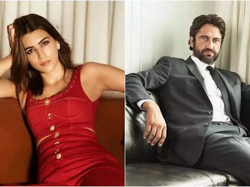 Kriti Sanon talks about having a fan-moment with Gerard Butler at London airport: 'He was so humble' | Hindi Movie News - Times of India
