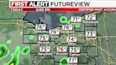 Northeast Ohio weather: Warm weekend ahead with scattered showers, storms