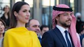 Crown Prince Hussein of Jordan Shares Sweet Moment with His Bride-to-Be at Sister's Royal Wedding