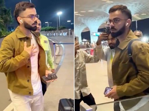 Virat Kohli Leaves for London to Spend Time With Anushka, Akaay, Vamika After T20 WC Win | Watch - News18