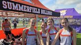 Summerfield's girls break school record in the 3,200-meter relay