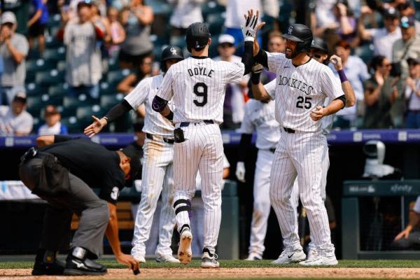 Brenton Doyle, Rockies pound Red Sox