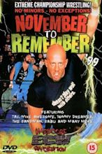 ECW November to Remember 1999 (1999) — The Movie Database (TMDB)