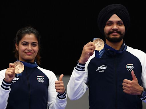 India’s Day 4 at Paris Olympics 2024: Manu Bhaker-Sarabjot Singh win 2nd bronze, Manika Batra storms into round of 16 | Mint