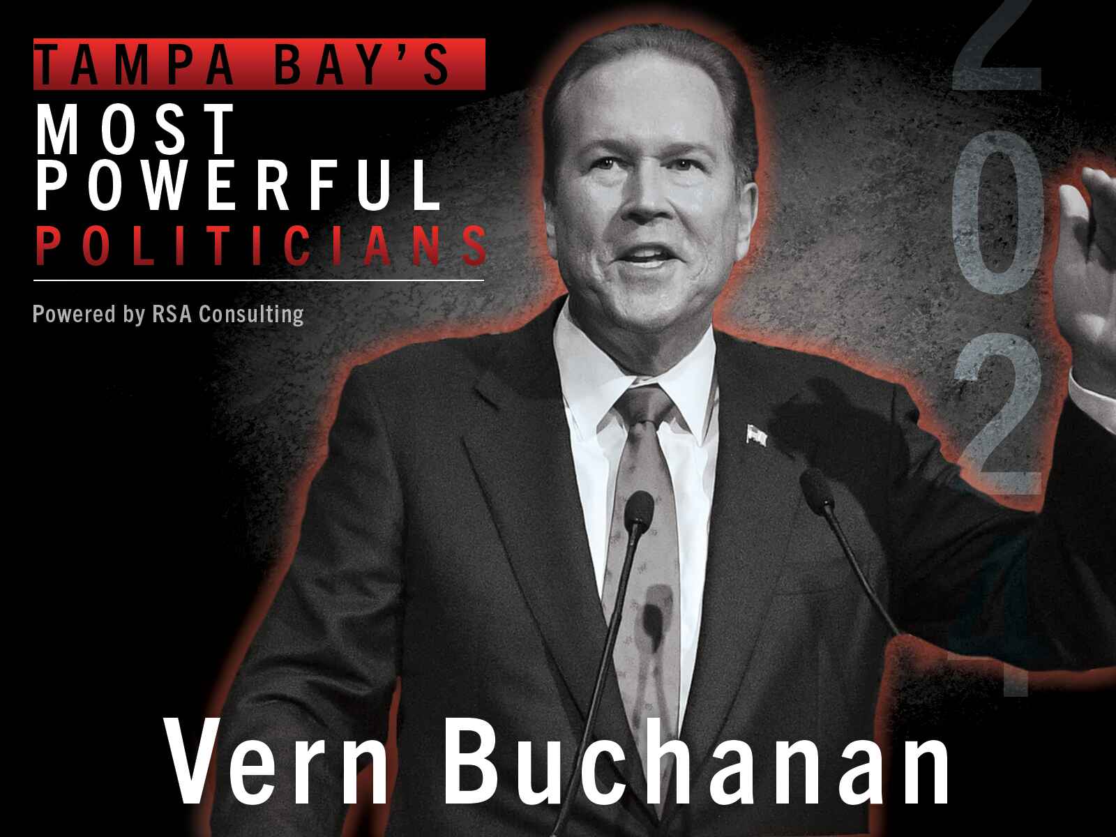 No. 18 on the list of Tampa Bay’s Most Powerful Politicians: Vern Buchanan