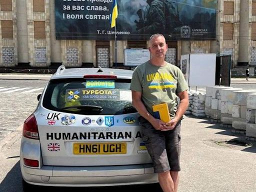 Aid worker marks 500 days in Ukraine