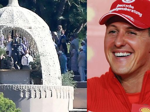 F1 Legend Michael Schumacher Seen In Public For First Time In 11 Years As Pictures From Daughter's Wedding...