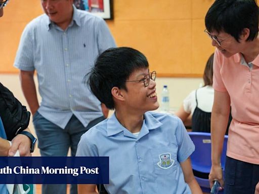 ‘Achieve what you want’: Hong Kong students with special needs revel in DSE results