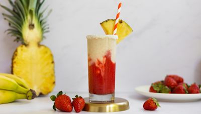 The 2-Layered Frozen Drink You Need For Cooling Off This Summer