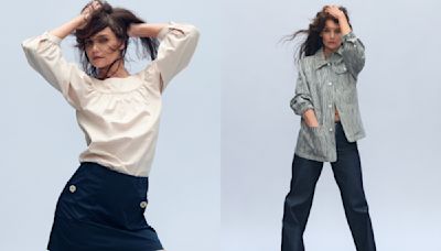 Katie Holmes x A.P.C. Collaborate on Collection That Merges French Elegance With New York Sensibility