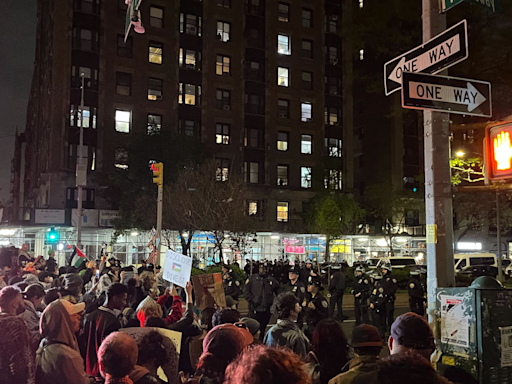 Hundreds of NYPD storming Columbia campus as students warned to shelter in place amid Gaza protests: Live